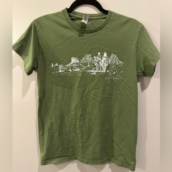 Gildan Zach Bryan Fear and Fridays Tee Size S Green - Picture 1 of 5